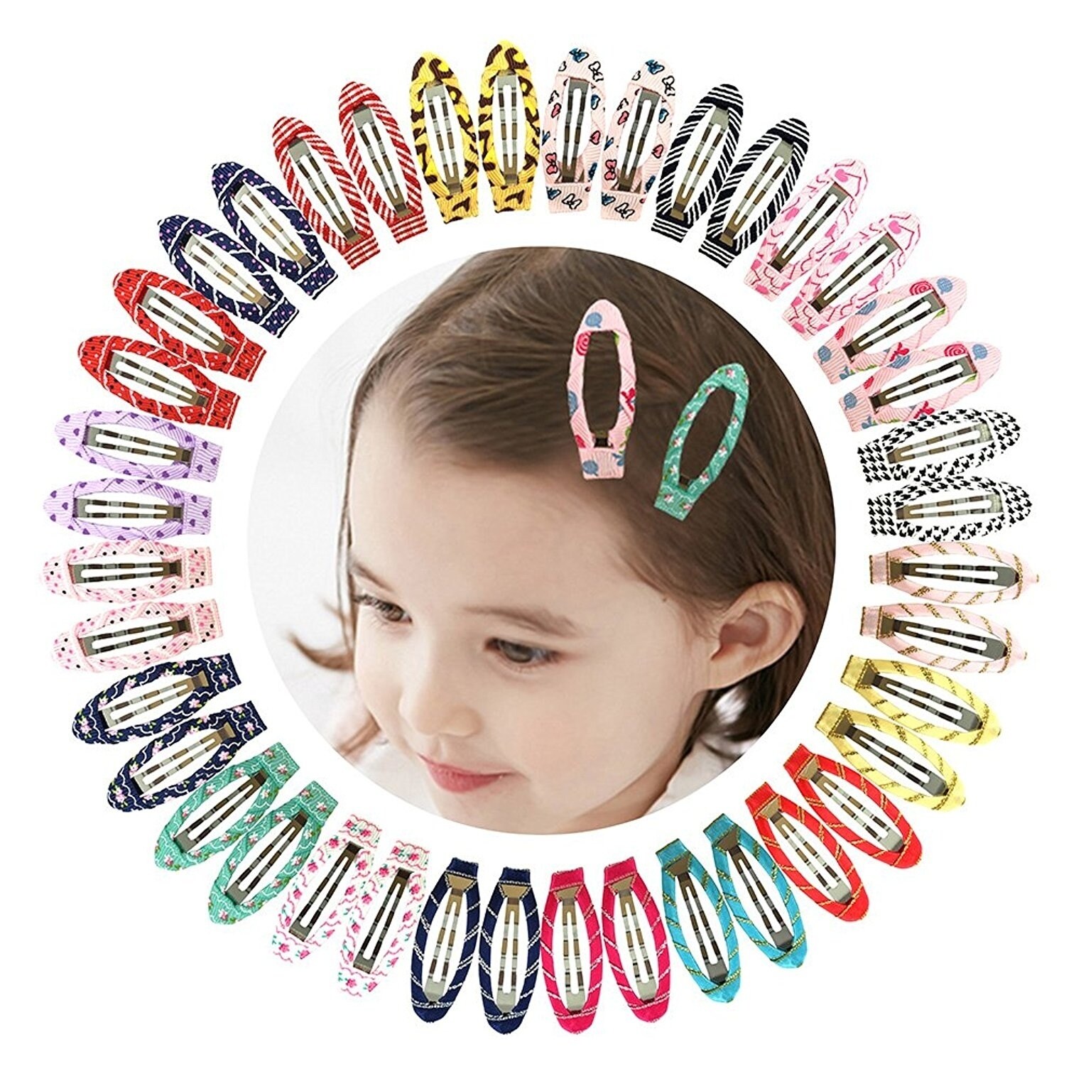 baby snap barrettes