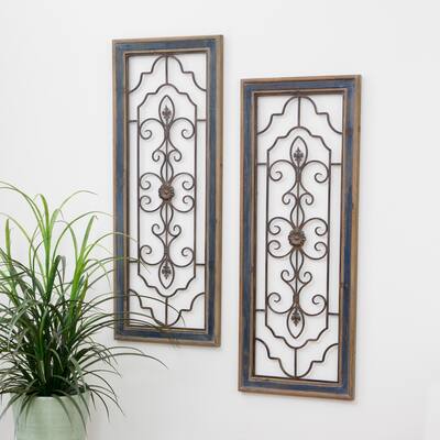 Buy Wall Decor Blue Accent Pieces Online At Overstock Our Best