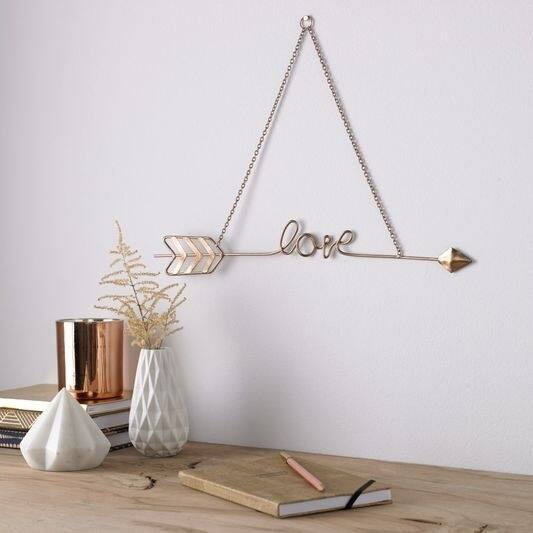 Graham & Brown Love Story Metal Wall Art