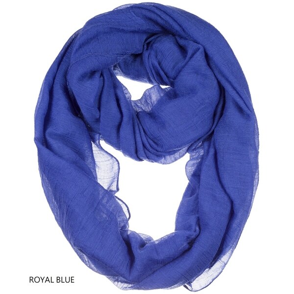 LIGHT WEIGHT SCARF WRAP EVENING WEAR ALL SEASON SOLID COLOR NAVY