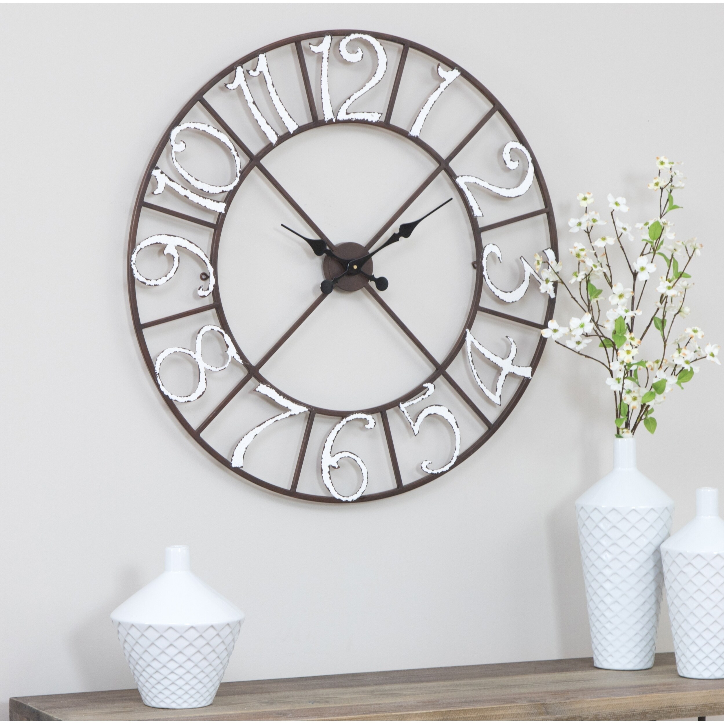 Buy Rustic Clocks Online At Overstock Our Best Decorative Accessories Deals