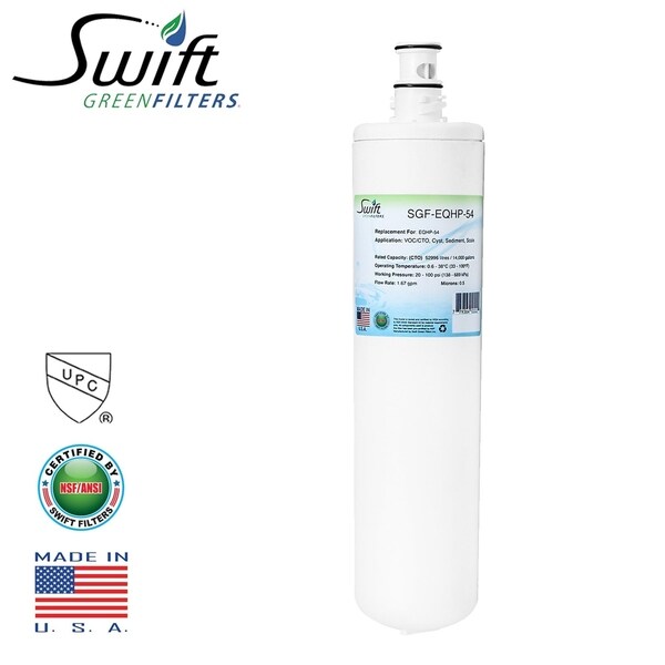 Replacement for Bunn Bunn EQHP-54 Water Filter by Swift Green Filters SGF-EQHP-54 - White