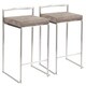 Silver Orchid Forrest Stackable Counter Stool (Set of 2) - Thumbnail 6