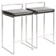 Silver Orchid Forrest Stackable Counter Stool (Set of 2) - Thumbnail 0