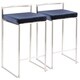 Silver Orchid Forrest Stackable Counter Stool (Set of 2) - Thumbnail 8
