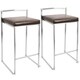 Silver Orchid Forrest Stackable Counter Stool (Set of 2) - Thumbnail 4