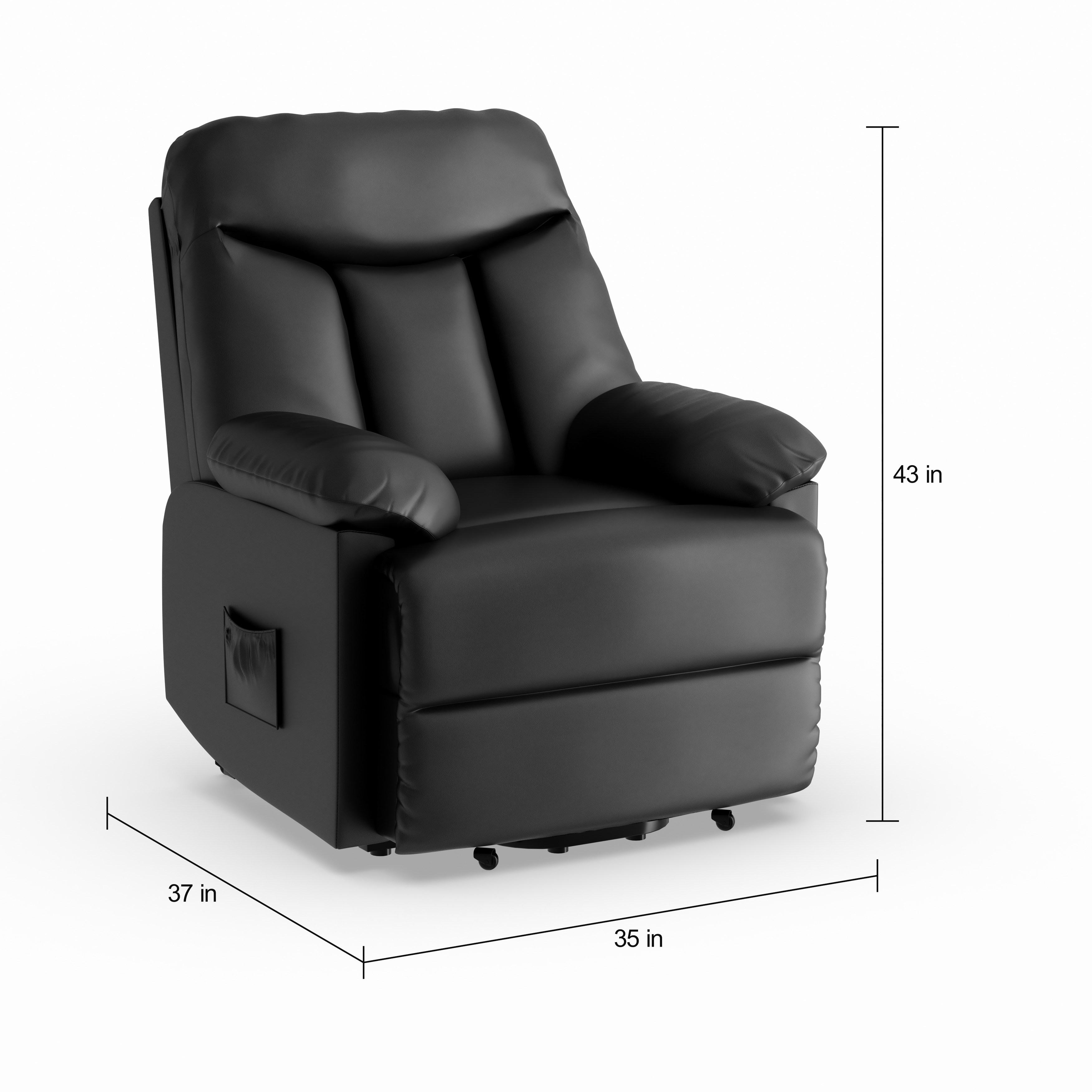 Modern Lift Chair Recliner Medicare for Large Space