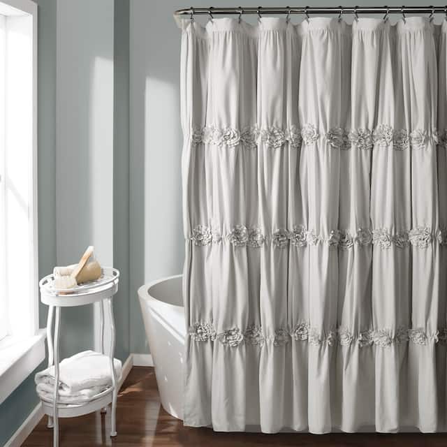 Copper Grove Nolana Shower Curtain - Light Grey
