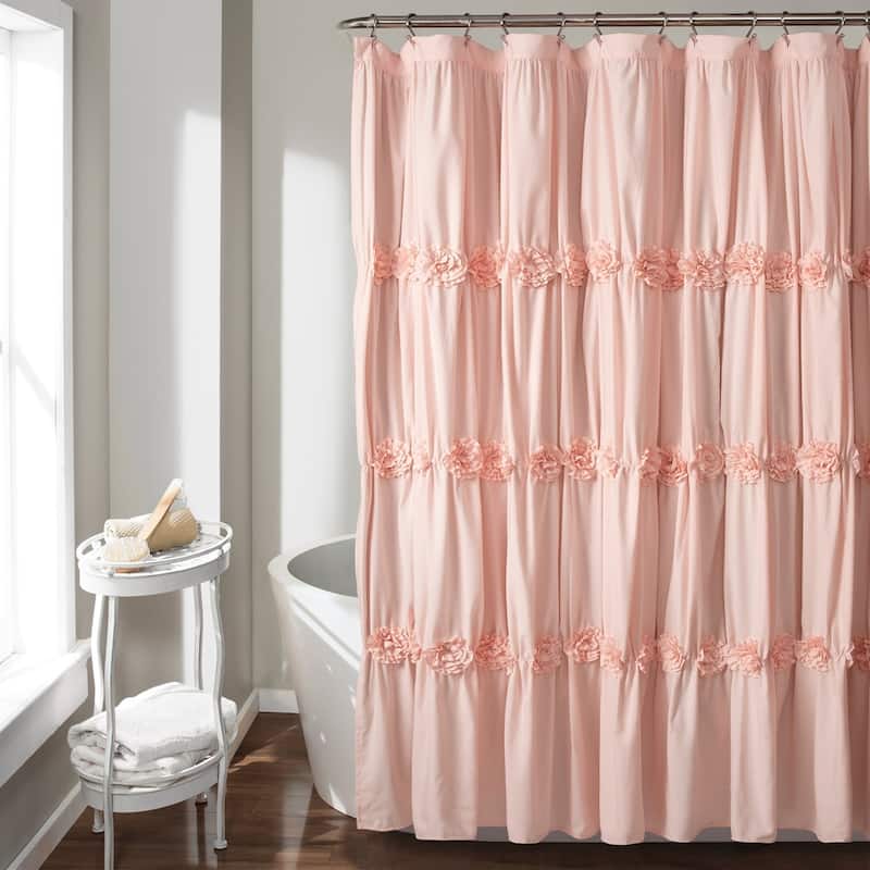 Copper Grove Nolana Shower Curtain - Blush