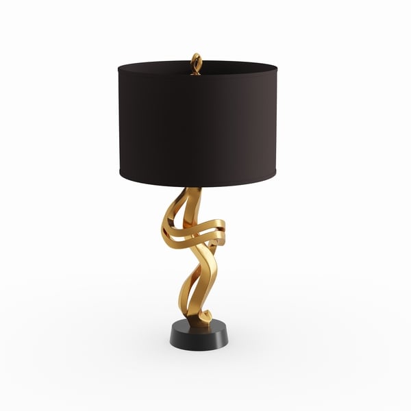 Oliver & James Agnes Gold Table Lamp