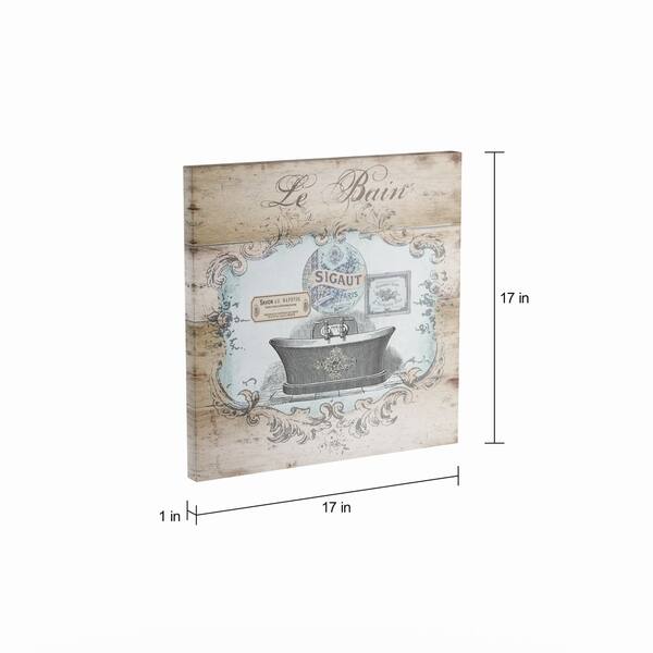 Stupell Bath Stretched Canvas Wall Art Bed Bath & Beyond 20133298