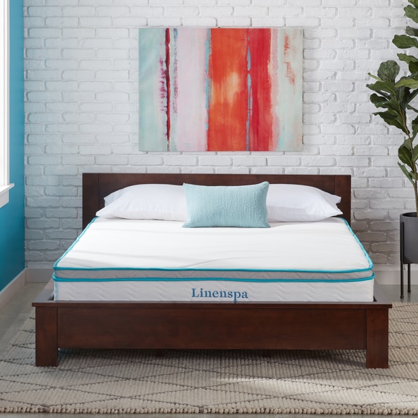 Linenspa 8 deals inch twin mattress