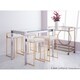 Silver Orchid Forrest Gold Stackable Counter Stool (Set of 2) - Thumbnail 11