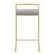 Silver Orchid Forrest Gold Stackable Counter Stool (Set of 2) - Thumbnail 18