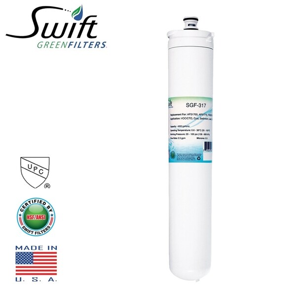Replacement for 3M AP31703, AP31710 Filter by Swift Green Filters SGF-317 - White