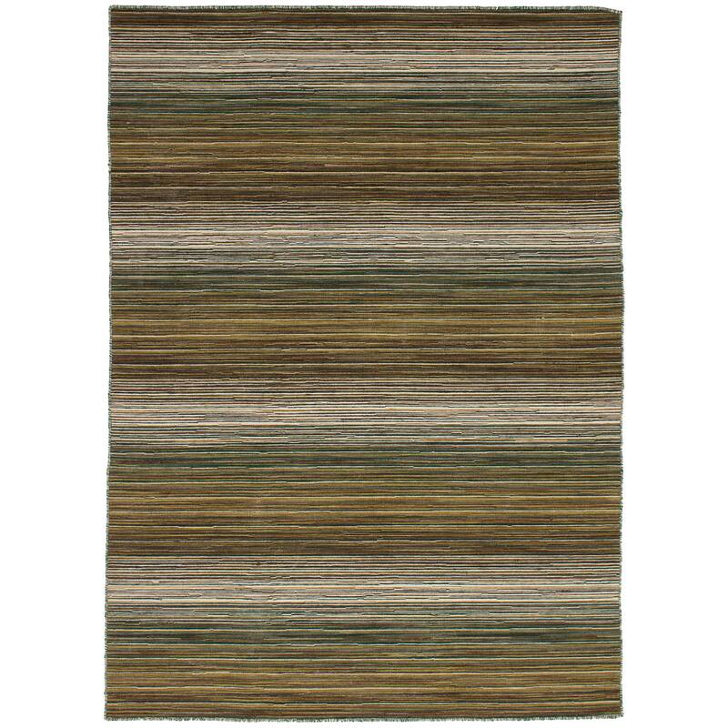 Flat-weave Manhattan Blue, Red Wool Kilim