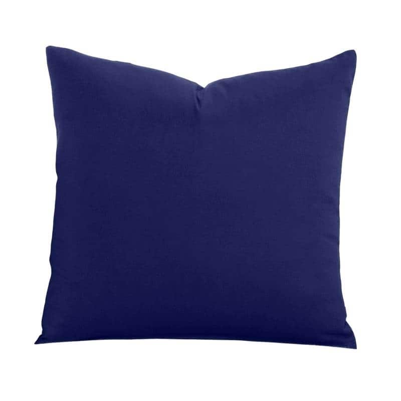 Learning Linens Solid Microfiber Accent Pillow - Large - 26 x 26 - Blue