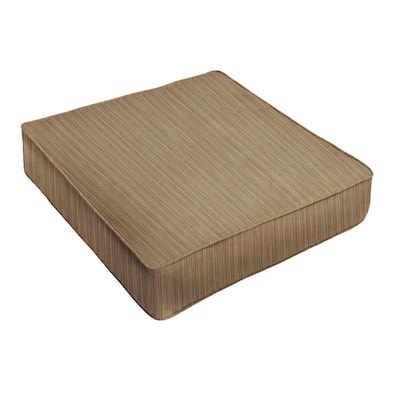 Sunbrella Textured Brown Indoor/ Outdoor Deep Seating Cushion by Sorra Home