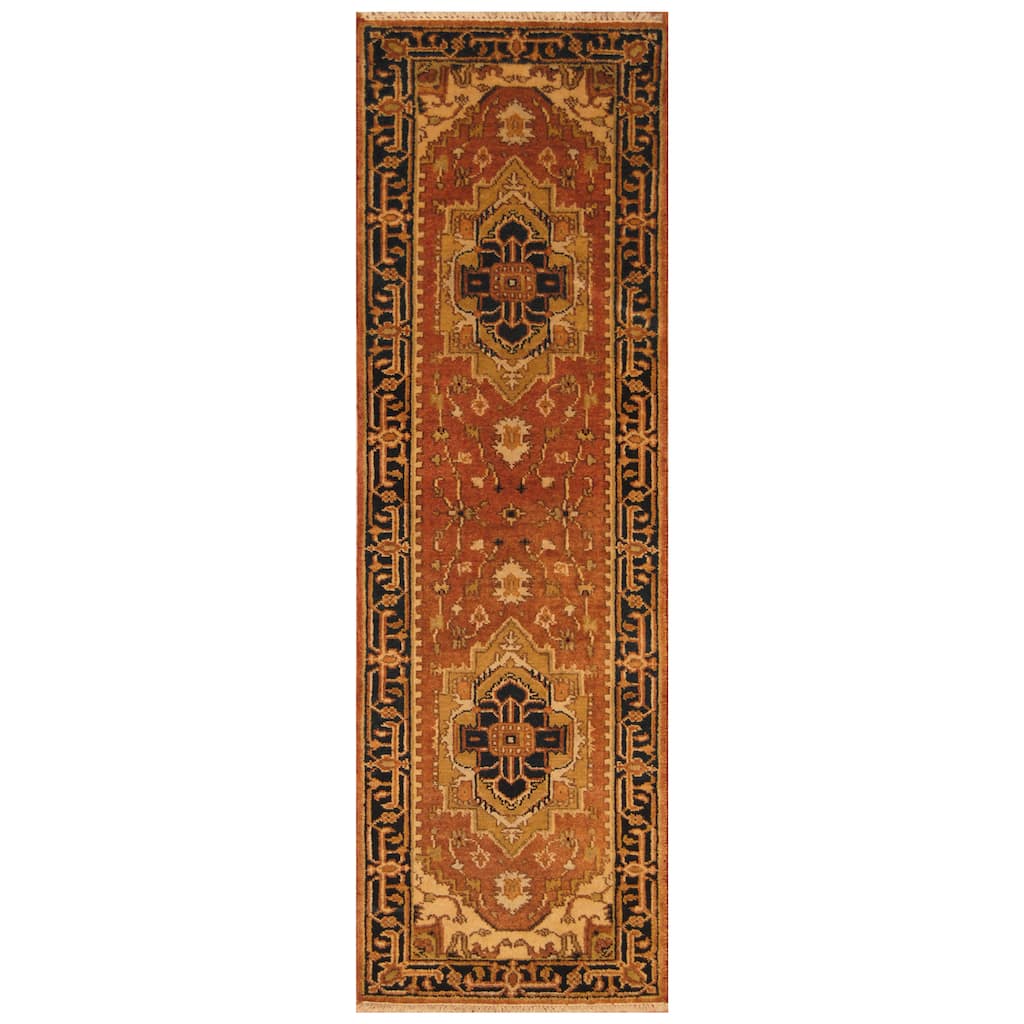 HERAT ORIENTAL Handmade Serapi Wool Runner - 2'7 x 8'1