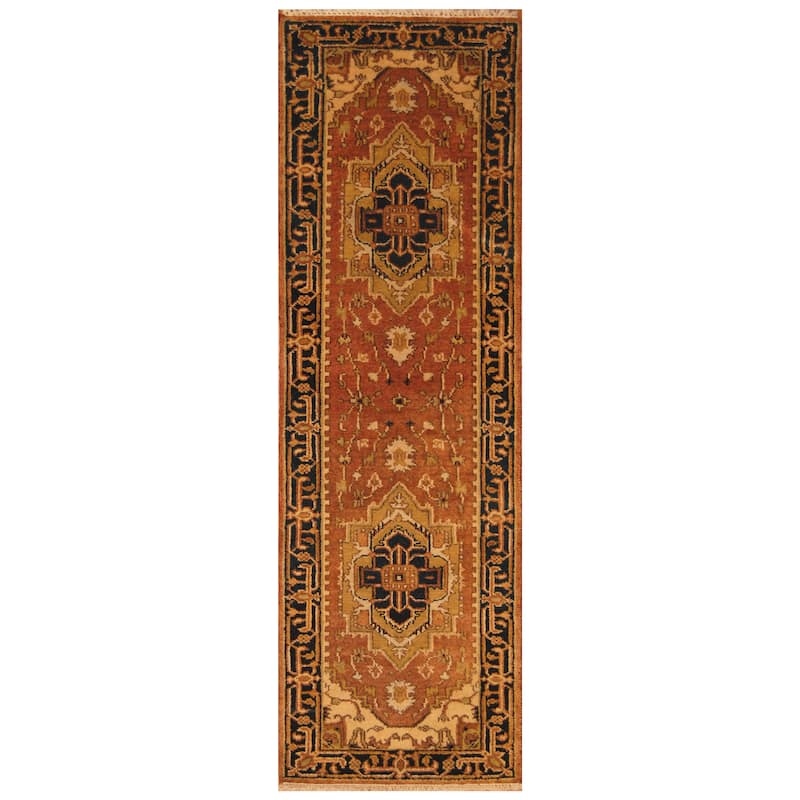 HERAT ORIENTAL Handmade Serapi Wool Runner - 2'7 x 8'1