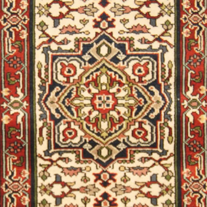 HERAT ORIENTAL Handmade Serapi Wool Runner - 2'7 x 10'1