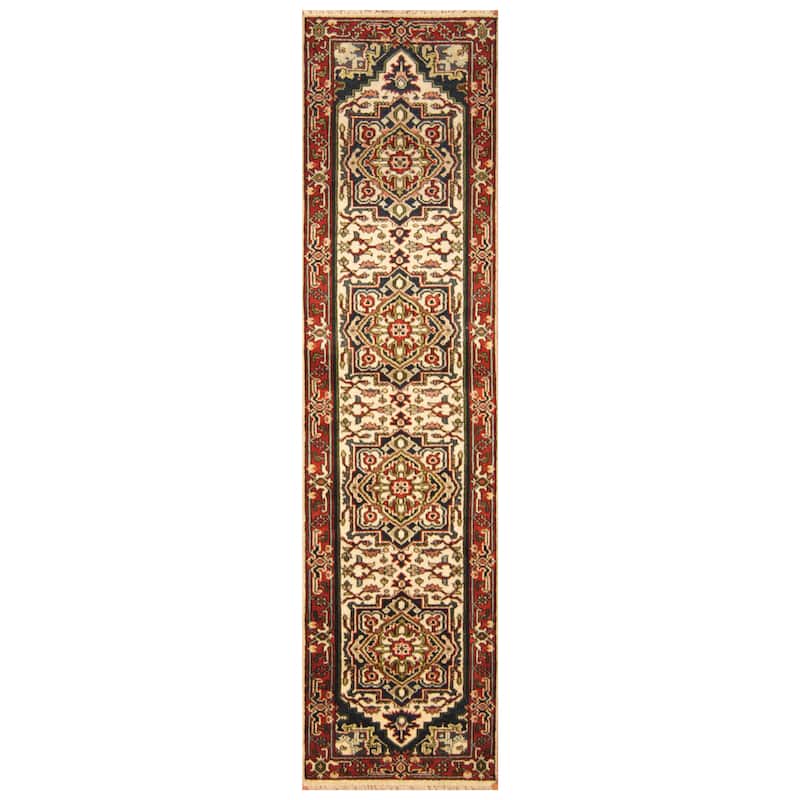 HERAT ORIENTAL Handmade Serapi Wool Runner - 2'7 x 10'1