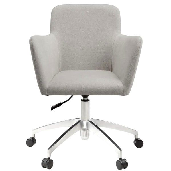 Shop Decorative Design Beige Adjustable Swivel Office Chair Free