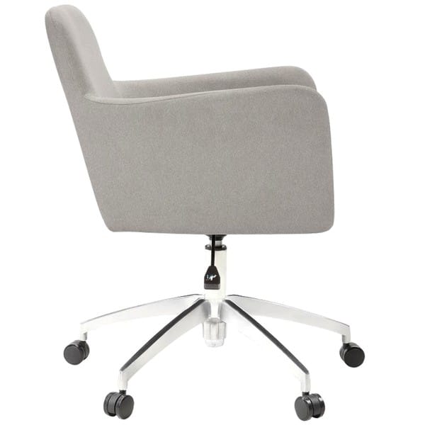 Shop Decorative Design Beige Adjustable Swivel Office Chair Free