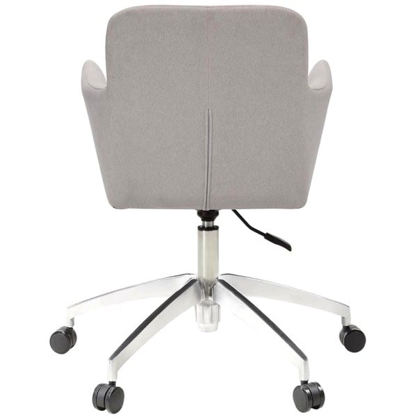 Shop Decorative Design Beige Adjustable Swivel Office Chair Free