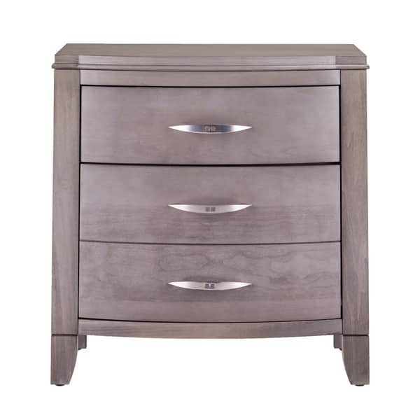 Shop Black Friday Deals On Driftwood Gray 2 Drawer Nightstand Overstock 20168121