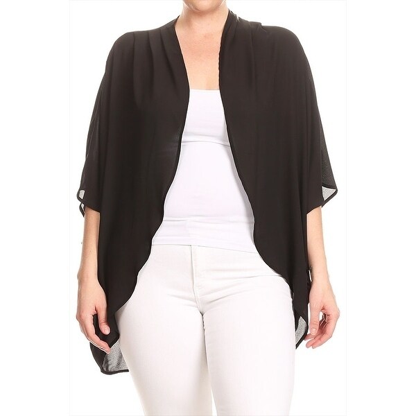 chiffon cardigan plus size