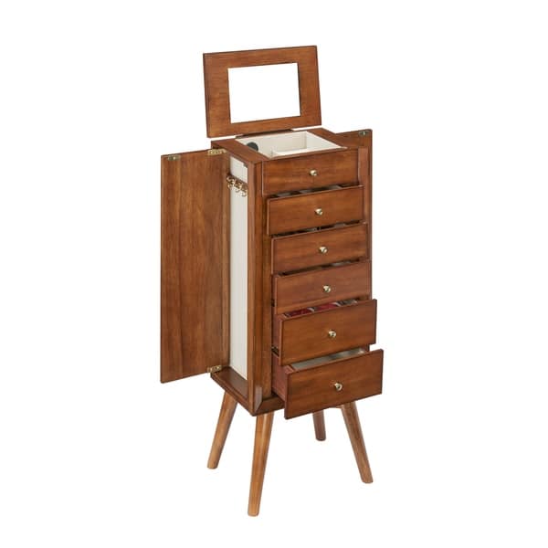 Carson Carrington Nykobing Jewelry Armoire On Carson Carrington Nykobing Jewelry Armoire On