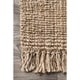 preview thumbnail 19 of 28, Handmade Braided Natural Jute Reversible Area Rug