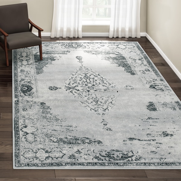 Maison Rouge Engle Traditional Vintage Abstract Area Rug