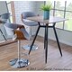 preview thumbnail 4 of 6, Carson Carrington Sauda Mid-century Modern Walnut WoodAdjustable Bar Stool