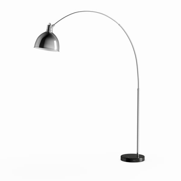 Strick & Bolton Tristano 75-inch Marble Base Modern Floor Lamp