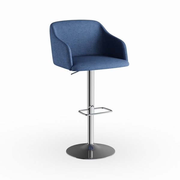 Strick & Bolton Lambert Contemporary Adjustable Barstool