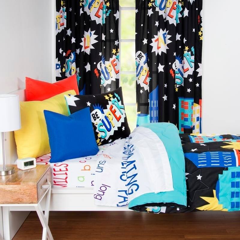 Learning Linens Be Super Microfiber 3-piece Comforter Set