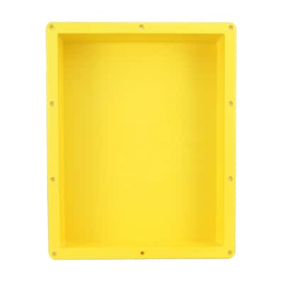 Ready For Tile Waterproof Leak Proof 16" x 20" Square Bathroom Recessed Shower Niche - Flush Mount Installation