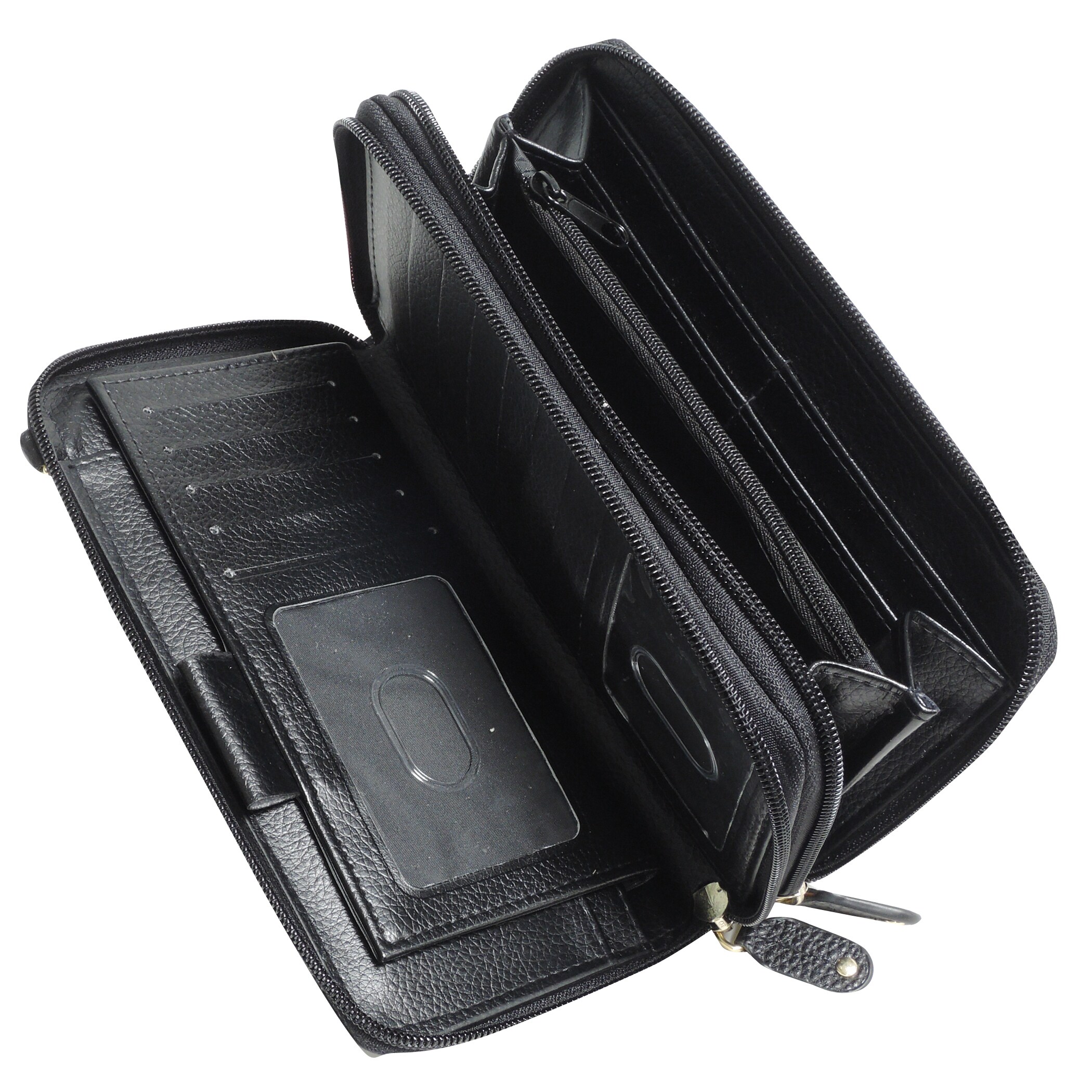 buxton ultimate organizer crossbody bag