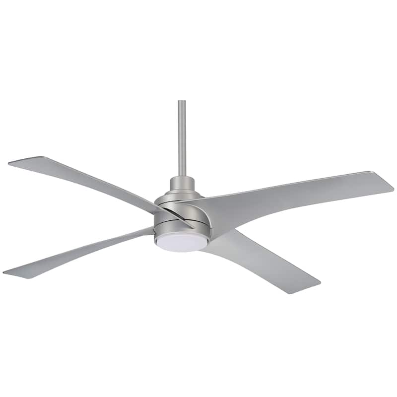 Minka Aire Swept Silver 4 Blade 56 Inch LED Ceiling Fan