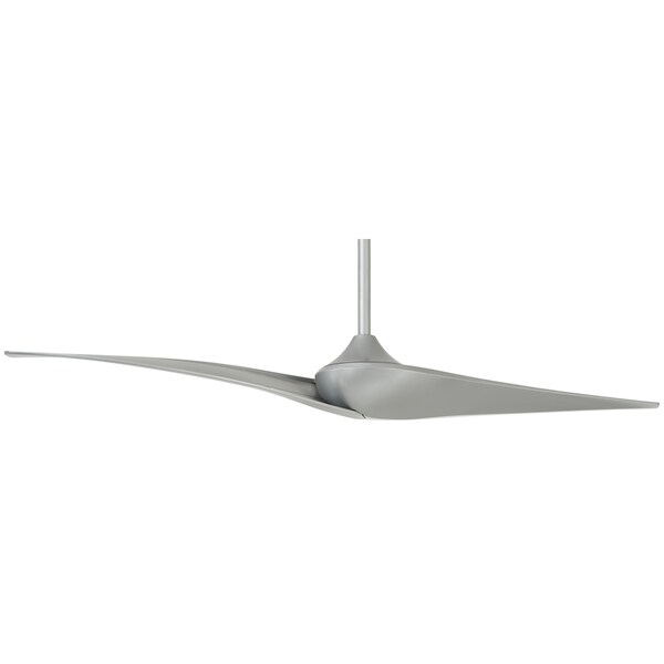 Minka Aire Wave 60 Ceiling Fan In Silver Finsh Free Shipping Minka Aire Wave 60 Ceiling Fan In Silver Finsh