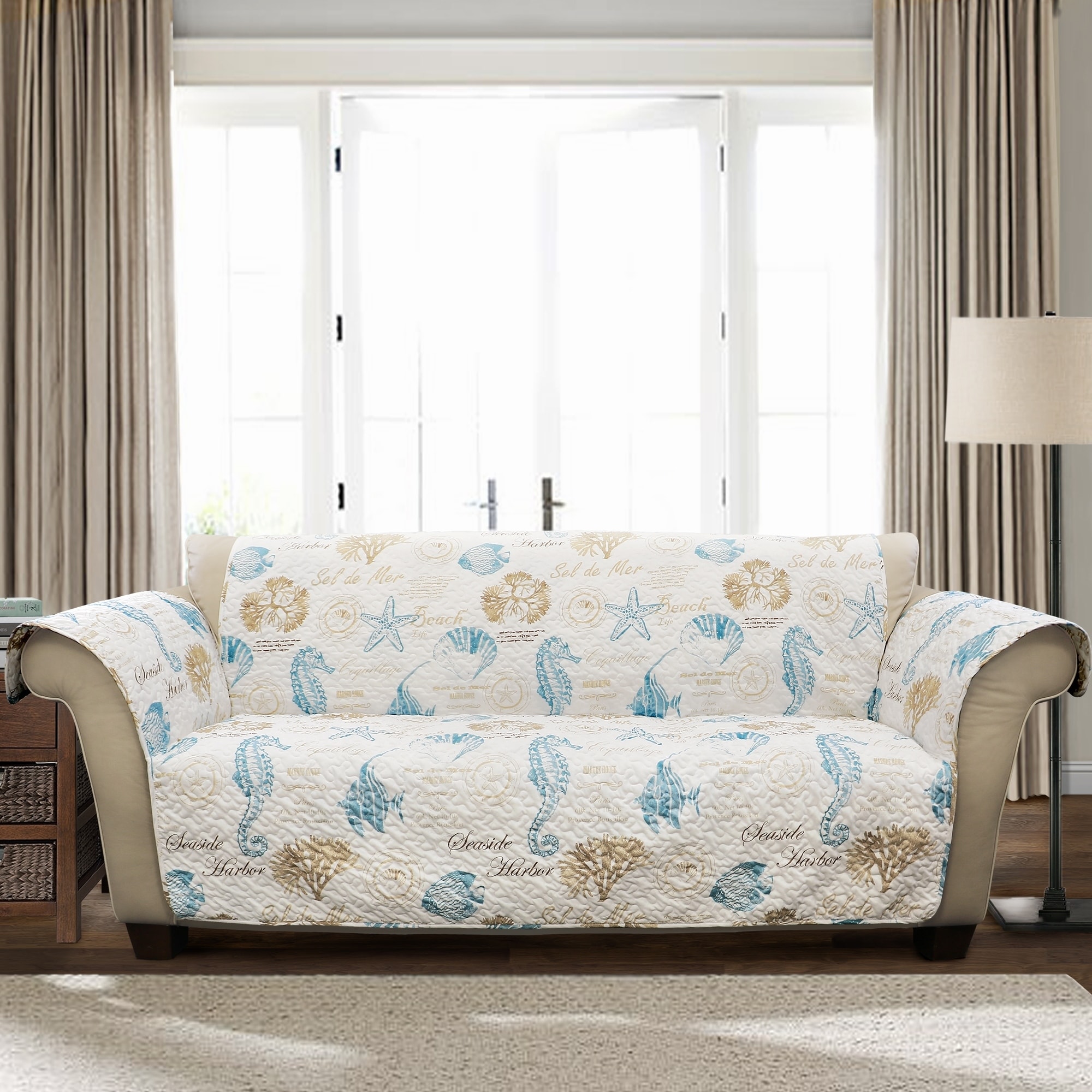 Lush Decor Harbor Sofa Furniture Protector