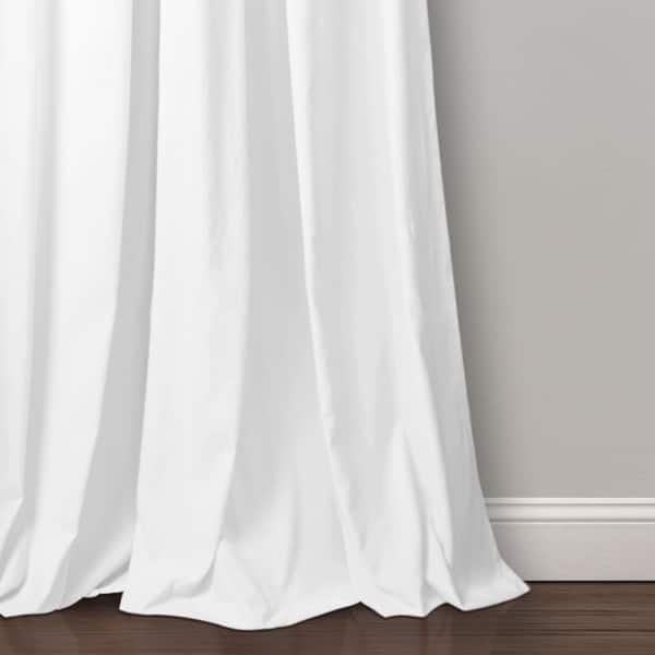 Shop Lush Decor Lydia Ruffle Window Curtain Panel Pair On Sale