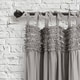 preview thumbnail 9 of 26, Lush Decor Lydia Ruffle Curtain Panel Pair