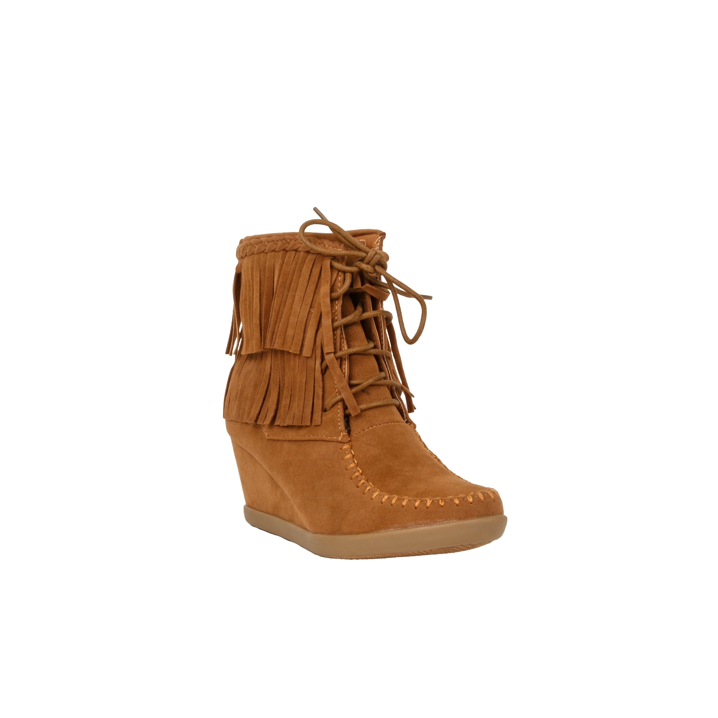 lace up moccasin ankle boots