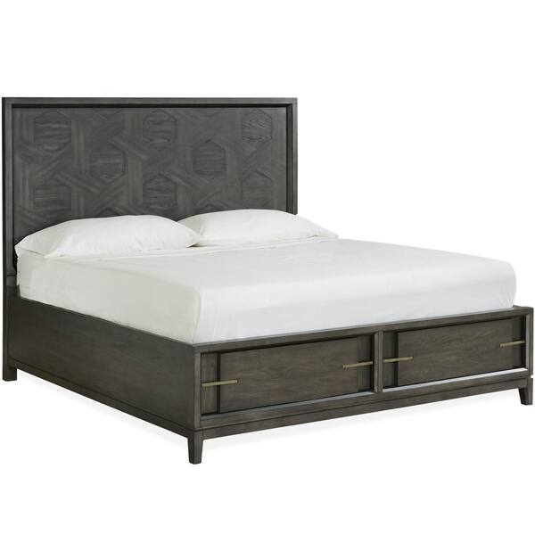 Proximity Heights Contemporary Pattern Storage Bed - Overstock - 20181803