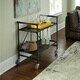 Havenside Home Alexandra Outdoor Folding Serving Cart - Thumbnail 7