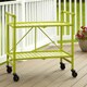 Havenside Home Alexandra Outdoor Folding Serving Cart - Thumbnail 23