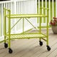 Havenside Home Alexandra Outdoor Folding Serving Cart - Thumbnail 12